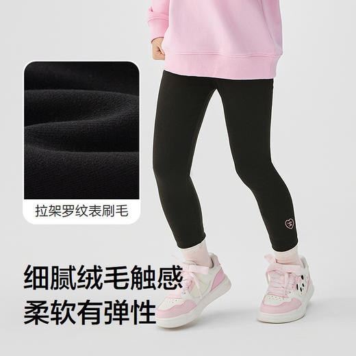 巴拉巴拉童装女童打底裤儿童裤子秋2025新款中小童长裤弹力裤舒适 商品图3