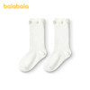 【商场同款】巴拉巴拉女童袜子秋新品儿童中筒珍珠袜不勒脚单双装 商品缩略图4