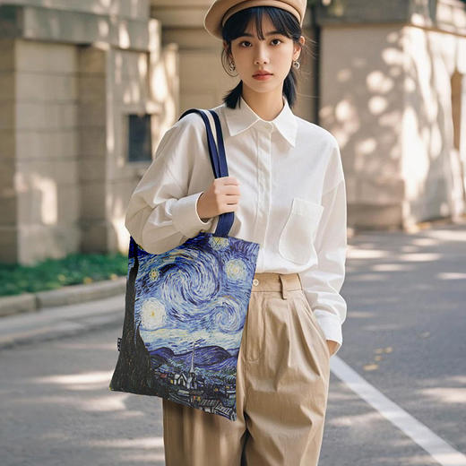 物兮物致敬大师系列单肩帆布包 商品图2