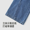 【商场同款】英氏儿童裤子四季女童复古牛仔裤纯棉中大童女宝长裤 商品缩略图3