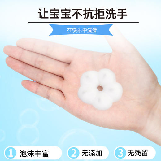 【19.9到手3瓶！儿童花朵洗手液免洗家用】一瓶多用，一按成花清洁干净，洁净护手水蜜桃香，清爽不粘腻，花瓣宝宝泡沫洗手液器 商品图1