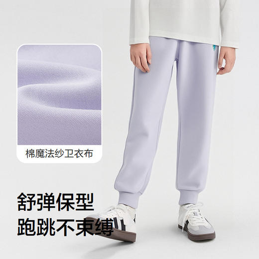 巴拉巴拉童装儿童裤子女童长裤2025秋季新款大童束脚卫裤时尚舒适 商品图3