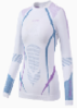 25/26SURPINE专业支撑功能衣-极风女款上衣 白紫 商品缩略图0