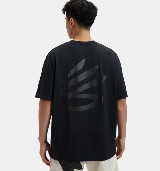 安德玛男子UA库里CURRY高克重潮流T恤1390403-001 商品图1