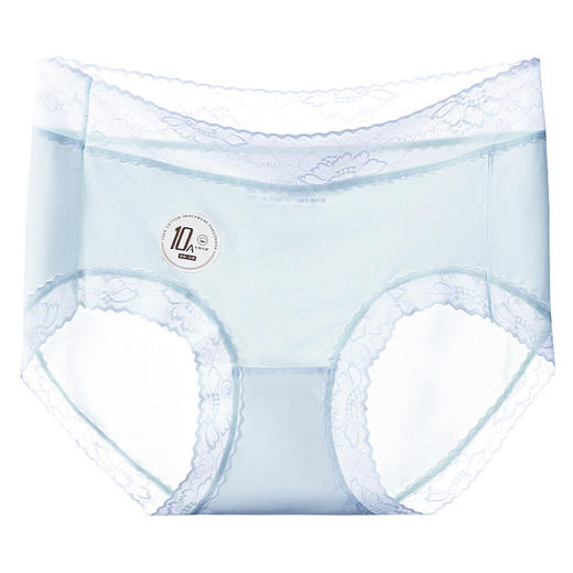 10A抑jun冰丝无痕女士内裤聚乳酸裆部山茶花超薄高弹透气三角裤女 商品图5