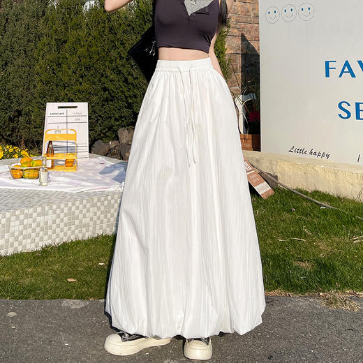 SIIJJEYY枝辑 夏季新款花苞长裙 垂坠有型 遮肉显瘦 8色可选 商品图3