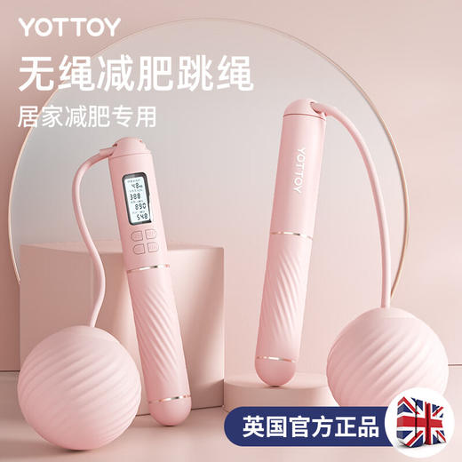 yottoy双霍尔智能负重跳绳 （负重+两用） 商品图0
