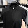 【夏季新款冰丝t恤】男半拉链运动男装速干吸汗潮流休闲时尚男士短袖 商品缩略图3