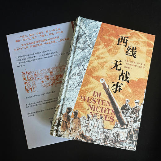 西线无战事（插图珍藏版） 战争亲历者雷马克的经典反战小说 商品图1