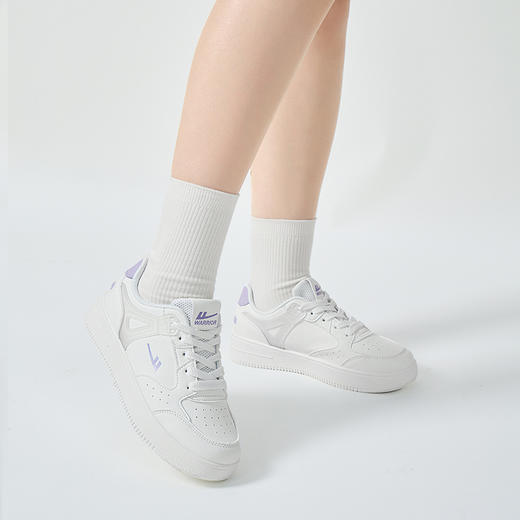 回力小白鞋女2025夏季新款爆款休闲运动鞋子女鞋拼色厚底百搭板鞋WXY-L349L 商品图1