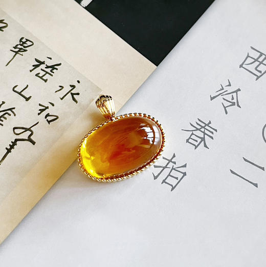 BY EVITA系列 18K镶黄晶 坠子 商品图1