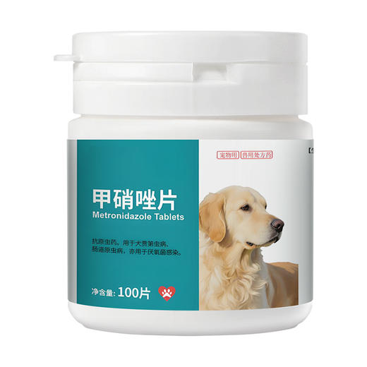 华畜 甲硝唑片畜禽鸽子猫狗药 口炎药 滴虫驱虫药 商品图7