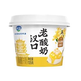 蒙牛友芝友 汉口老酸奶桂花酒酿小圆子 135g/杯