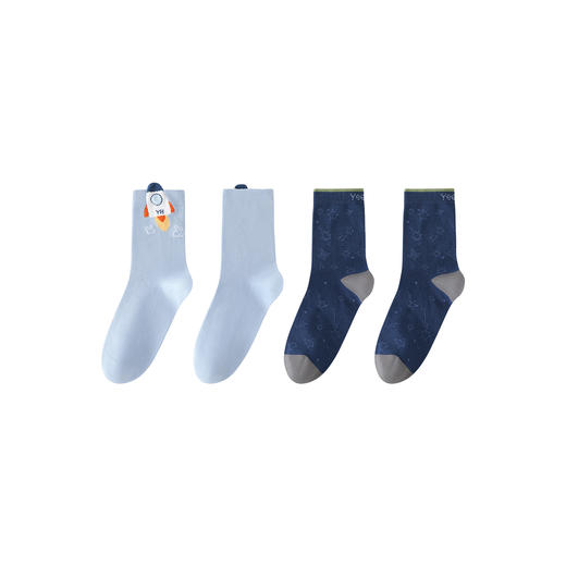 【商场同款】英氏儿童袜子男童四季袜新款女童袜子2双装短袜 商品图4