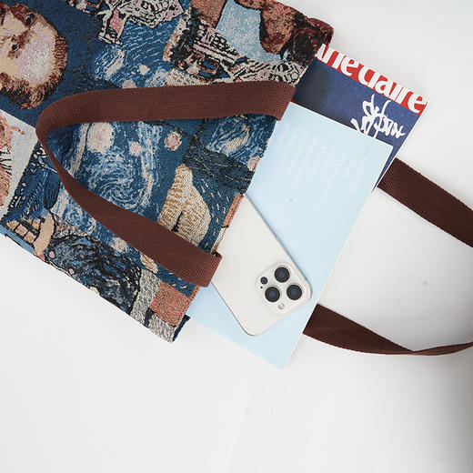 物兮物致敬大师系列单肩帆布包 商品图4