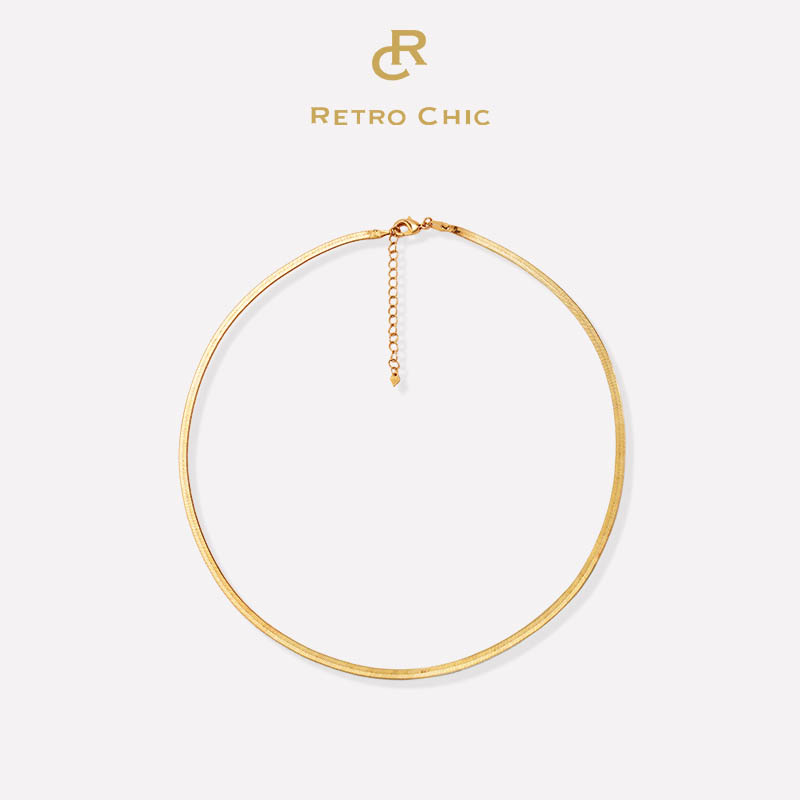 Retro Chic 意大利复古创意饰品  复古蛇骨链