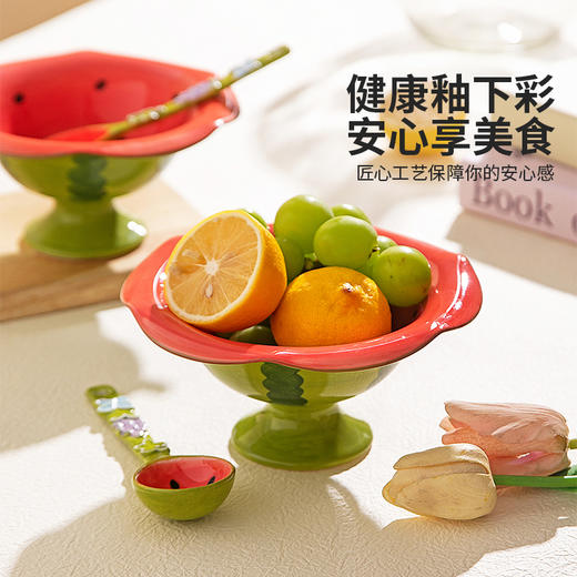 摩登主妇水果盘客厅茶几家用零食摆放盘高端精致高颜值糖果零食盘 商品图1