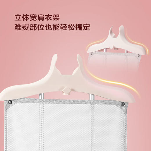 松下（Panasonic）云朵机 挂烫机家用 烫衣机熨烫机大功率手持衣物护理机立式蒸汽烫衣服GWG046象牙白_qb 商品图4