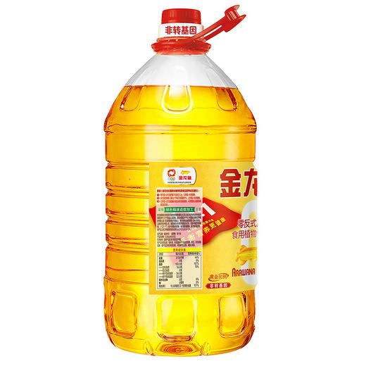 金龙鱼黄金比例零反式脂肪食用植物调和油5L非转 商品图1