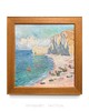 伽罗 JALO 印象派挂画-《埃特雷塔特海滩》-下单后2个工作日内发货 商品缩略图0