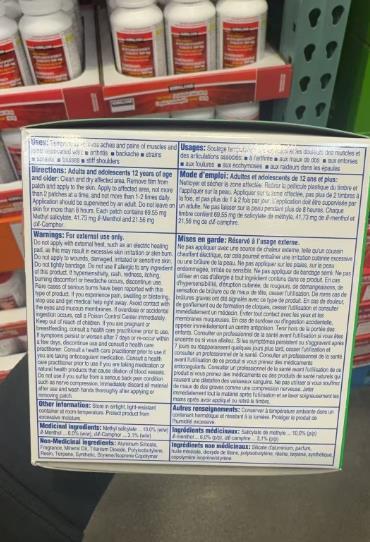 Salonpas（撒隆巴斯）神奇镇痛贴膏药膏贴140贴 缓解疼痛 治疗关节痛颈肩颈椎痛背腰背酸疼等 温哥华直邮 商品图1