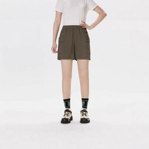 KO*ON SP*RT可隆女士短裤！2025新款露营宽松短裤夏防泼水UPF50防晒户外运动裤 商品图2