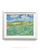 伽罗 JALO 印象派挂画-《奥维尔的雨云》（白框）-下单后2个工作日内发货 商品缩略图0