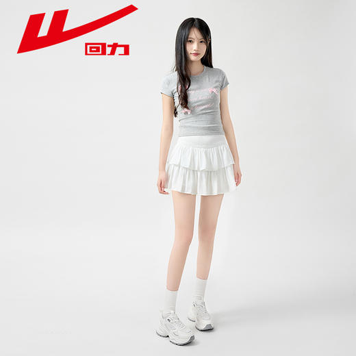 回力女鞋老爹鞋女款2025新款爆款百搭休闲小白鞋厚底运动鞋子女款WXY-K557C 商品图6