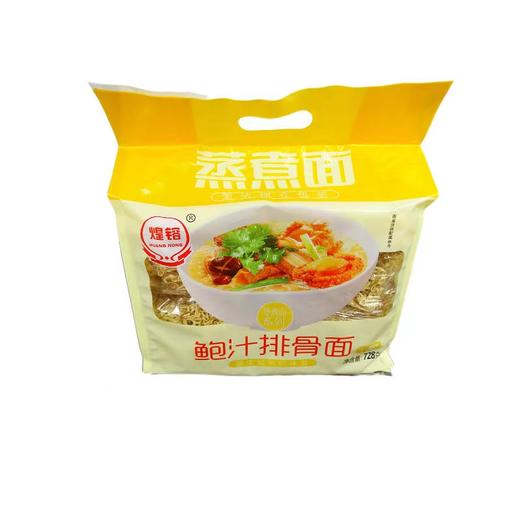 煌镕系列淮山莲子面原汁排骨面精炖大骨面鲍汁鸡汤面非油炸火锅麻辣烫泡面每袋728克 商品图1