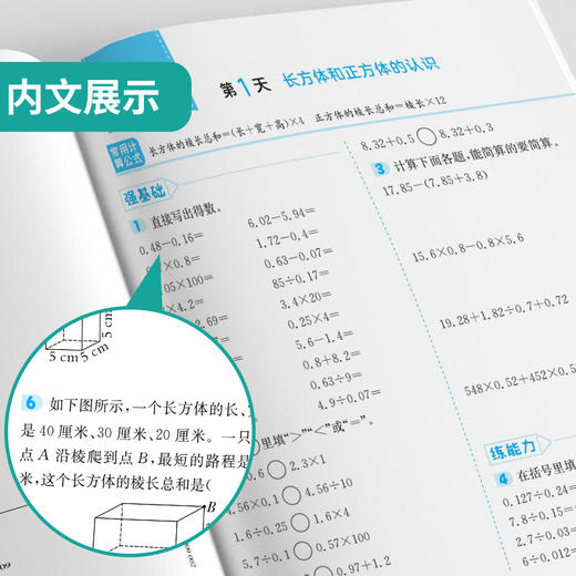 2025秋【苏教版】口算题卡 1~6年级上 商品图3