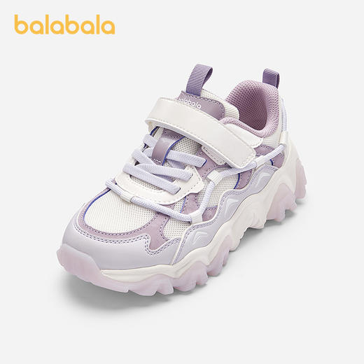 巴拉巴拉童鞋儿童运动鞋女童鞋2025秋新款鞋子老爹鞋厚底网面透气 商品图0