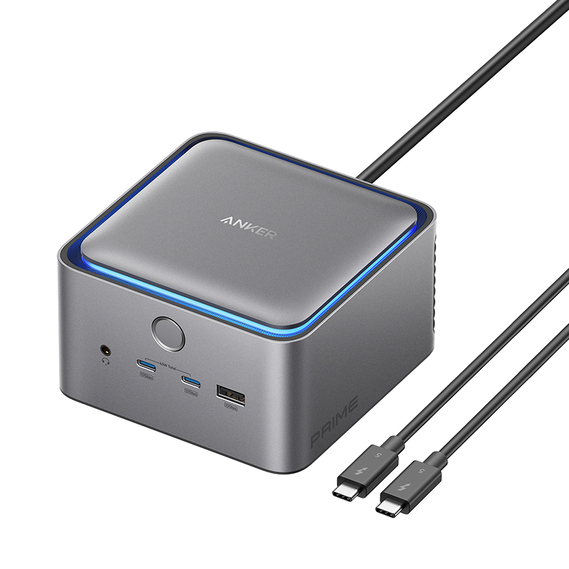 【新品】Anker安克 Prime系列 雷电5扩展坞 14合1双8K三屏异显PD快充适配MacOS/Windows A83B5