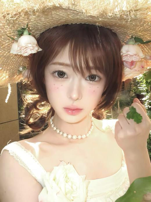 【半年抛大直径】OCEAN GIRL- 甜心喵喵蓝粉14.5mm【半年抛0-800度 无525/575 】 商品图8