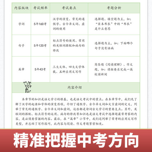 高效备考 初中必背文学常识 商品图2