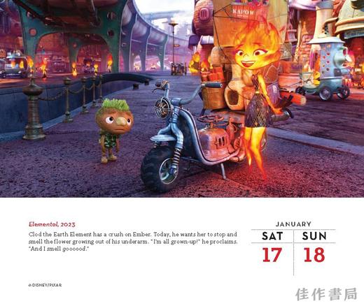 【全新现货】Disney A Year of Animation 2026 Daily Calendar / 2026年日历：迪士尼动画年度精选 商品图1