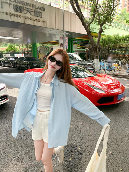 【189元任选2件】最后一波现货！蕾丝拼接长袖衬衫 商品图7