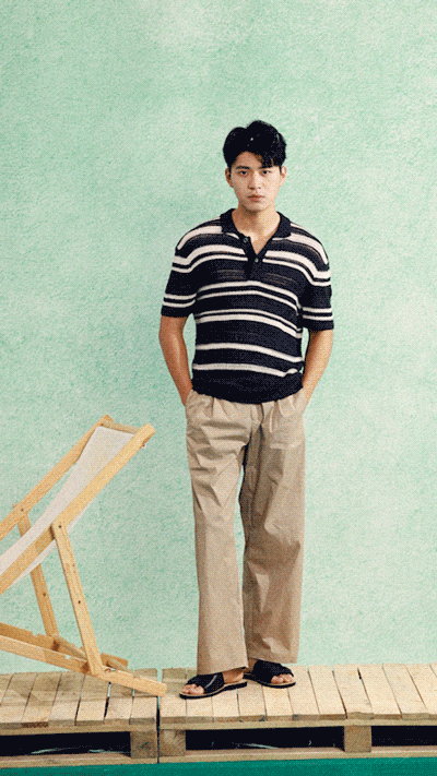  亚麻，老钱度假穿搭