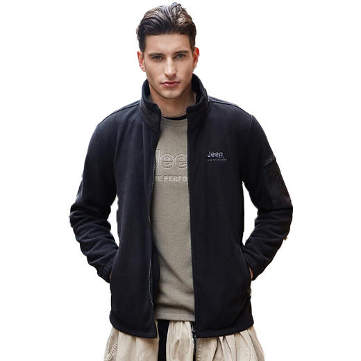 JEEP吉普 男抓绒衣 J032094297 商品图0
