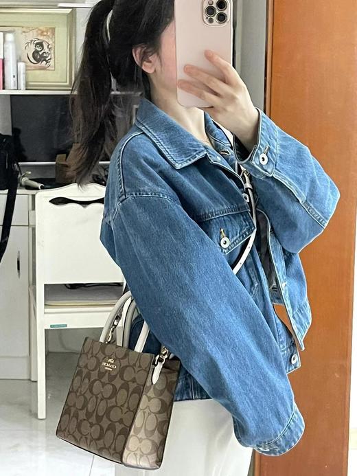 蔻驰 5692 琴谱包，Cally系列全皮款3色出，mini托特（SS） 商品图12