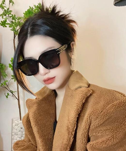 迪奥 Signature S7F  字母镜腿 CD 不规则板材方形时尚太阳镜（JH） 商品图2