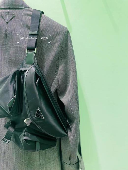 普拉达  24ss机能风秀款单肩、斜挎包 采用进口尼龙面料，顶级五金 (MM) 商品图7