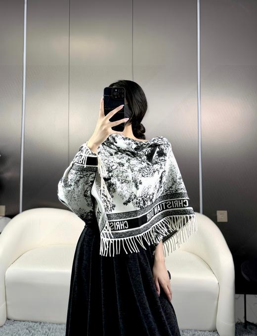 迪奥 动物印花大方巾 围巾披肩毛毯三用（ZT*DSX） 商品图1