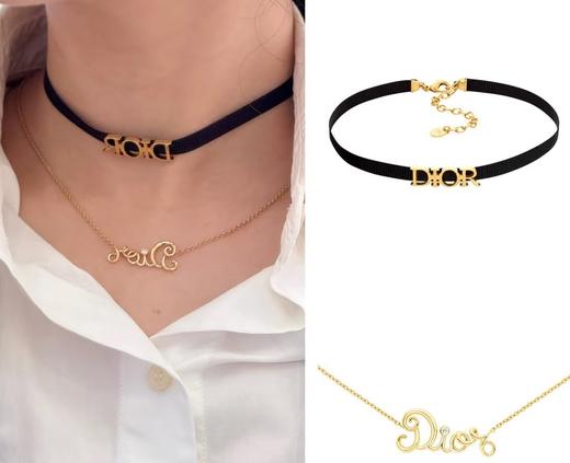 迪奥复古jad!or织带choker（XK） 商品图7