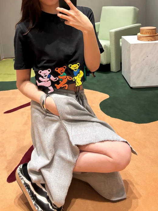 罗意威联名款小熊刺绣短袖T恤（TM） 商品图1