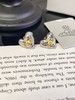 西家轻奢土星爱心耳钉925银针脱敏 商品缩略图1
