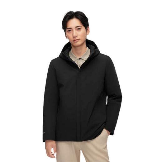 波司登 男短款连帽长袖外套羽绒服 B40134155 商品图0
