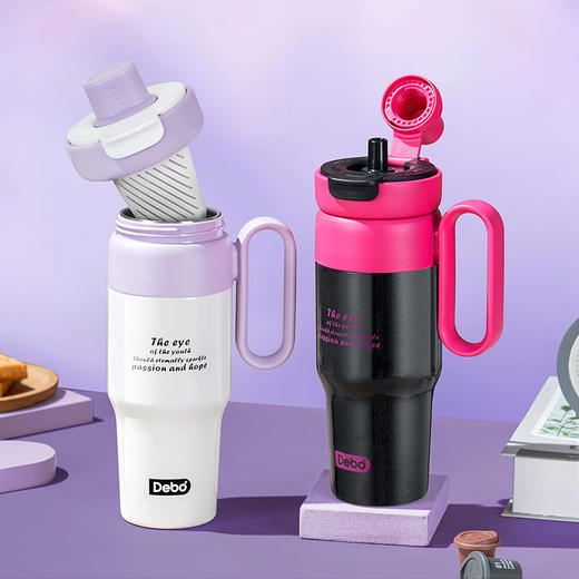 Debo德铂 梅洛尼不锈钢保温杯 DEP-DS422 商品图4