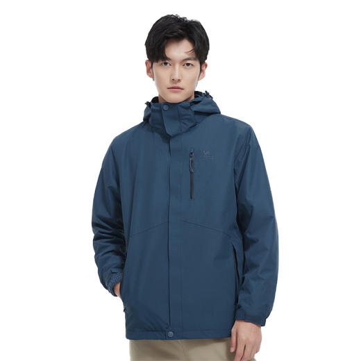 骆驼 男情侣三合一冲锋衣（抓绒内胆） V1W218257 商品图1