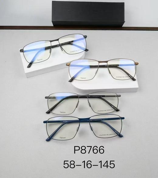 保时捷 PORSCHE DESIG*P'8766 近视眼镜纯钛眼镜(JH)) 商品图0