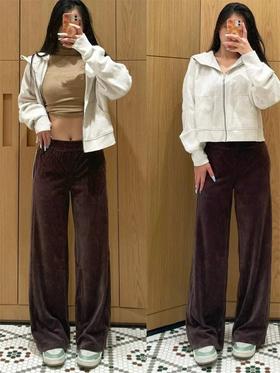 lululemon新版scuba灯芯绒阔腿裤（SS）